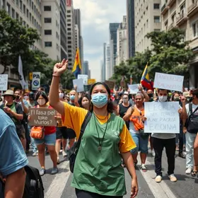 manifestação professores