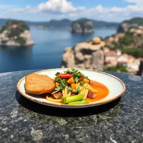 viagem e gastronomia